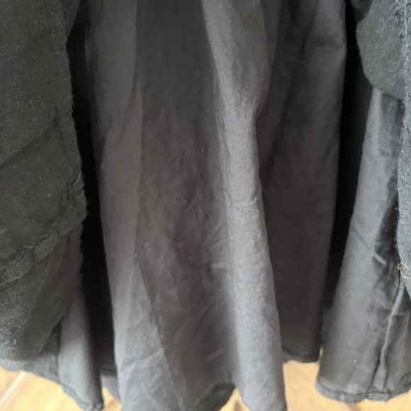 Rails Samina Mini Linen Blend Dress Black Size XS - Picture 7 of 13